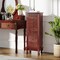 Costway Jewelry Cabinet Armoire Box Storage Chest Stand Organizer Wood Christmas Gift Black/White/Gray/Brown